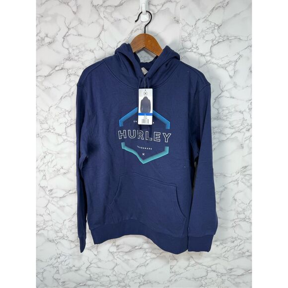 Hurley Men’s Hoodie Sweatshirt sz L Pullover NEW #F901-A - Picture 1 of 6